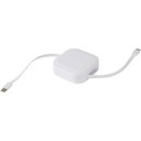 Gloas 5-in-1 recycled retractable data sync and 100W fast charge cable with smartphone tool kit - image 5