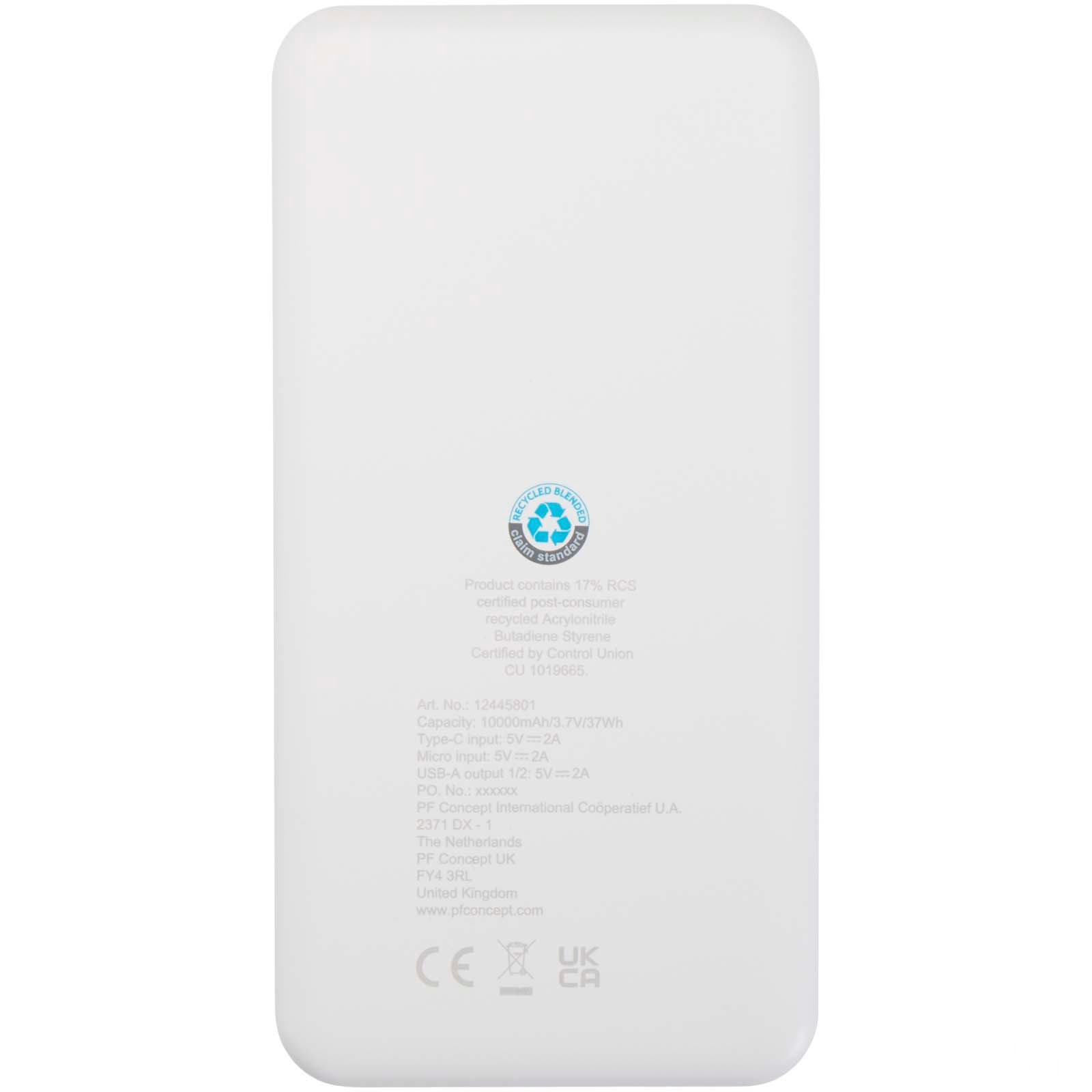 Intan 10 000 mAh 10 W powerbank av återvunnen plast