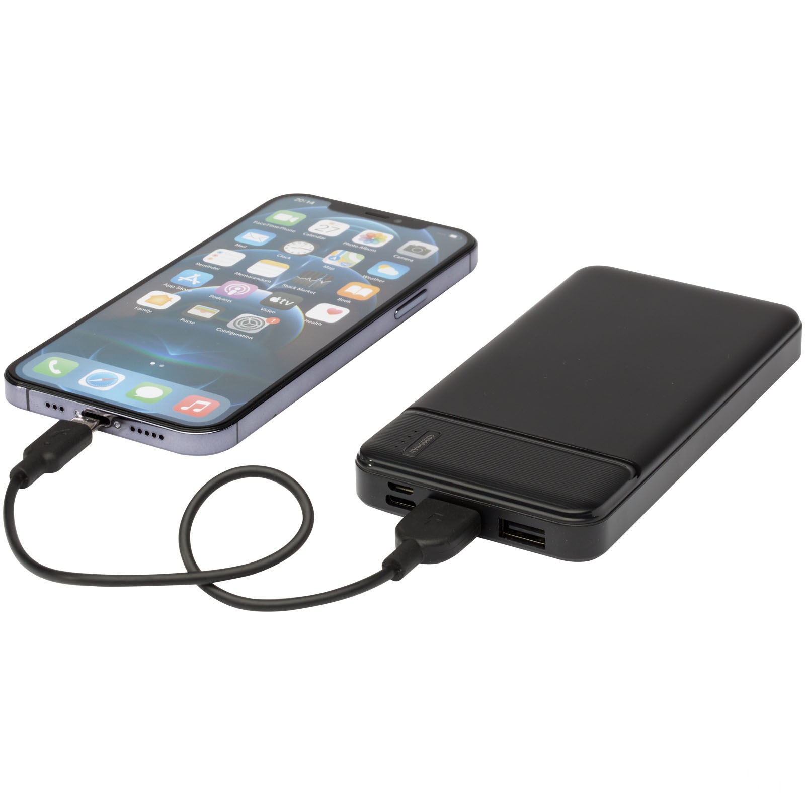 Loop 10.000 mAh recycled plastic power bank 