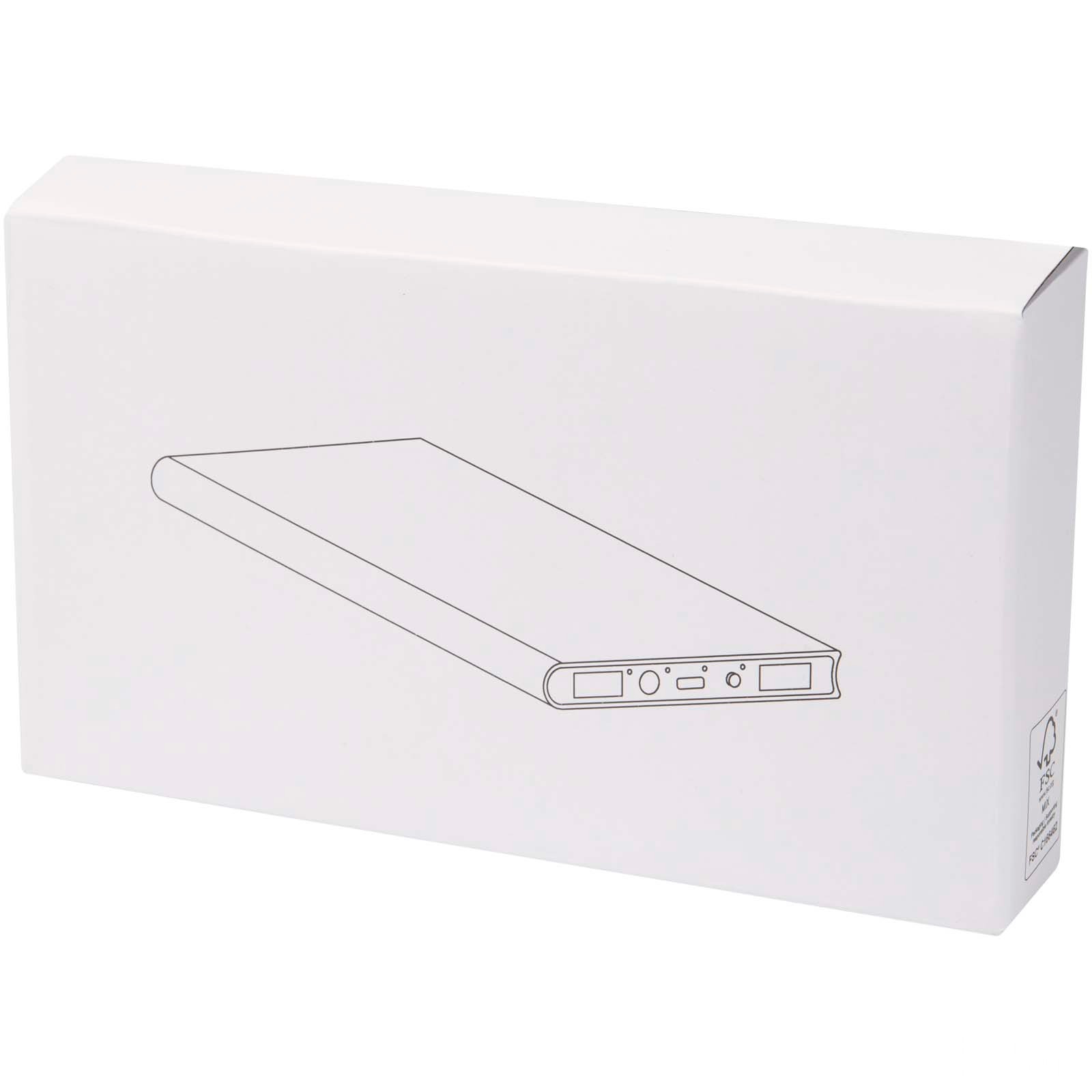 Plate 8000 mAh aluminium power bank