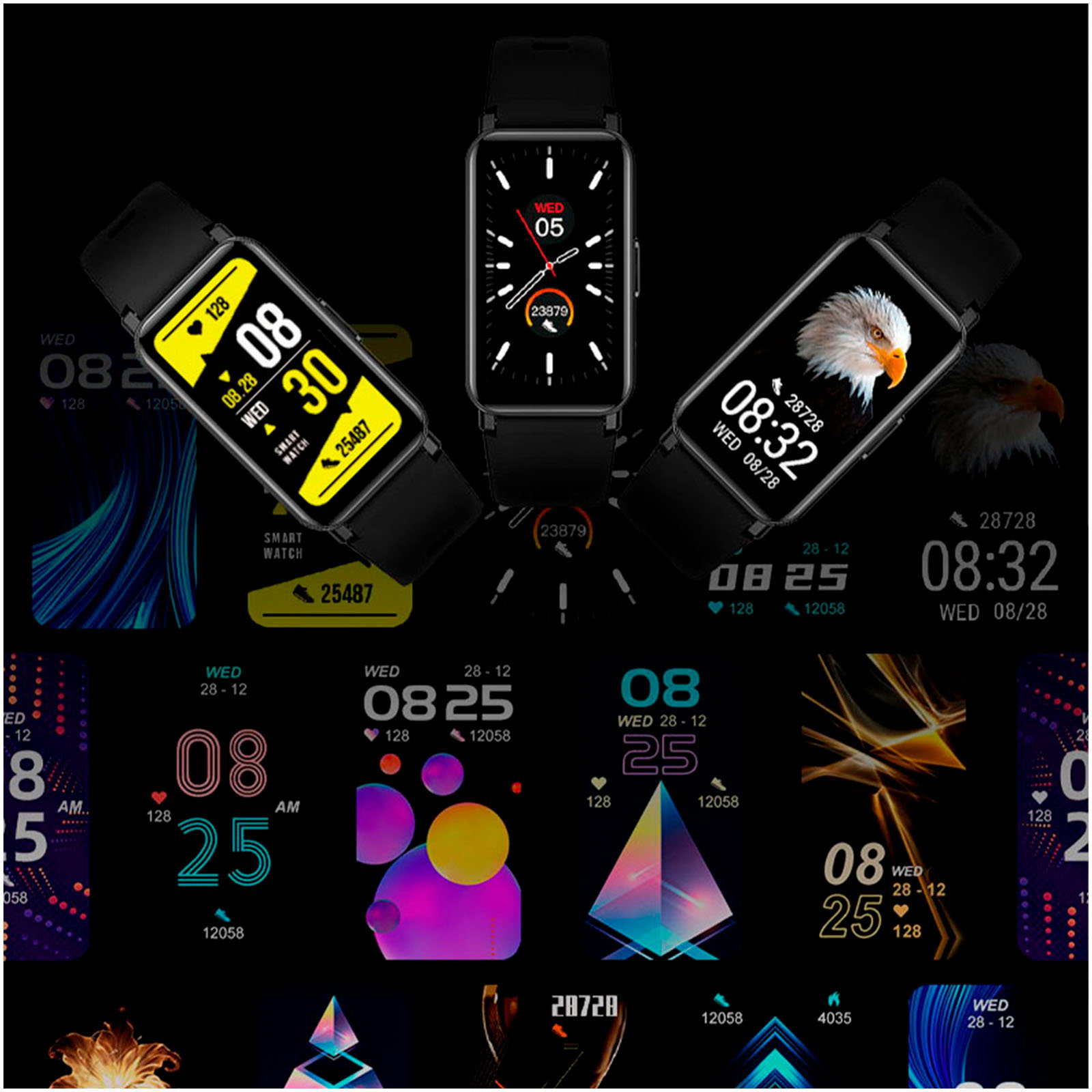 Prixton AT806 aktivitetsklocka med GPS