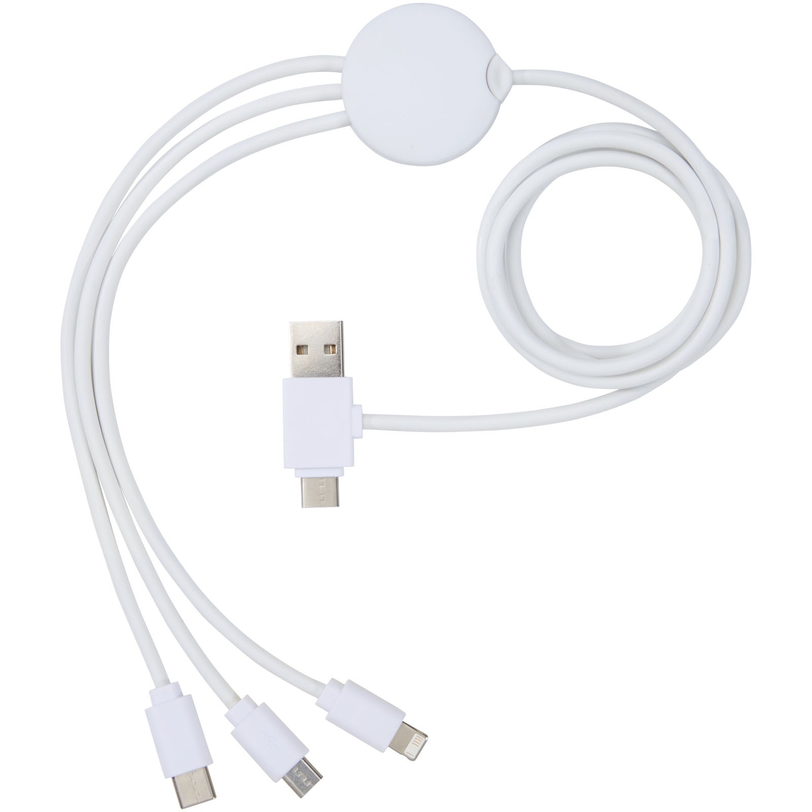 Pure 5-in-1 charging cable with antibacterial additive