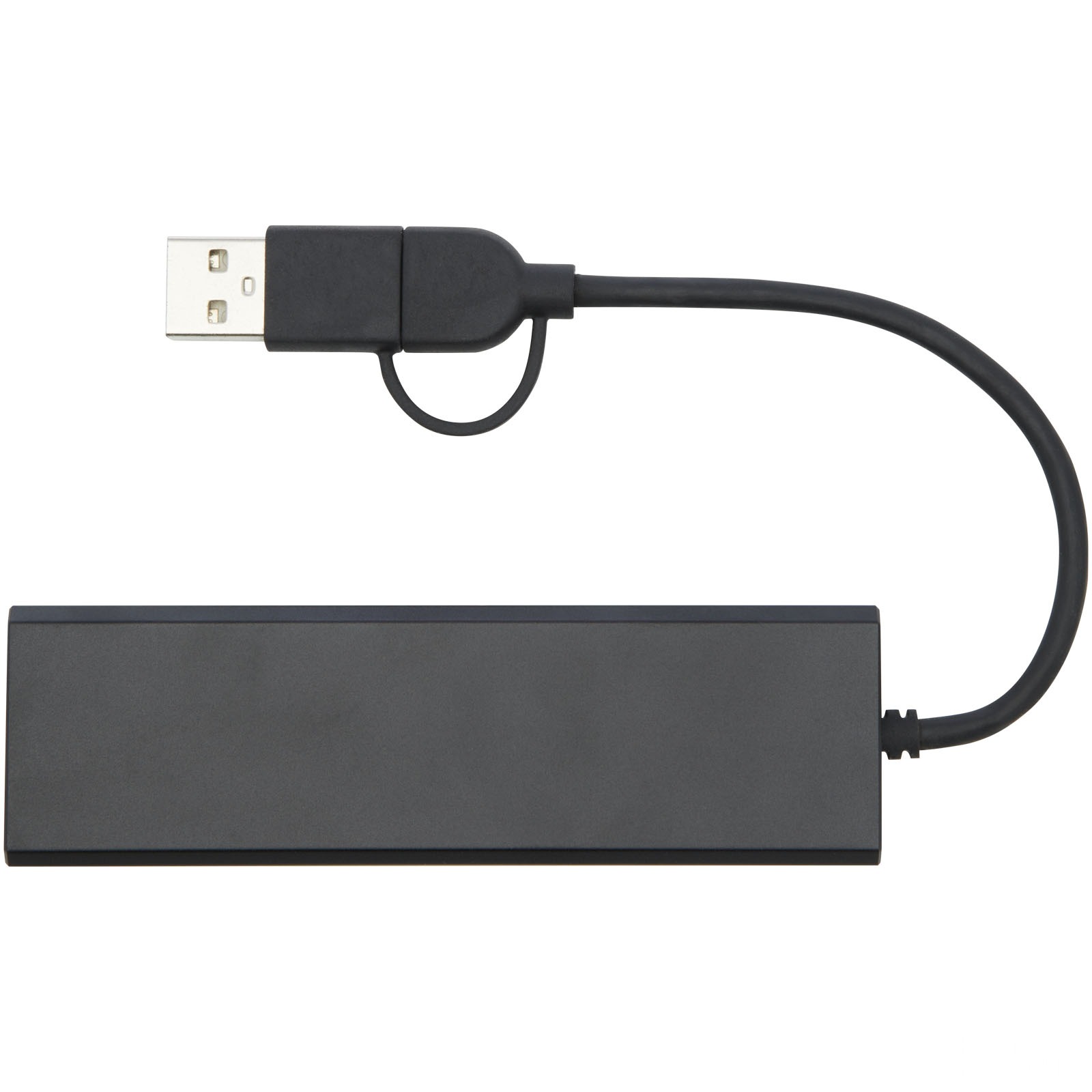 Rise USB 2.0-hubb av RCS-återvunnen aluminium