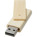 Rotate 8 GB USB-minne i bambus med logo - bilde 1