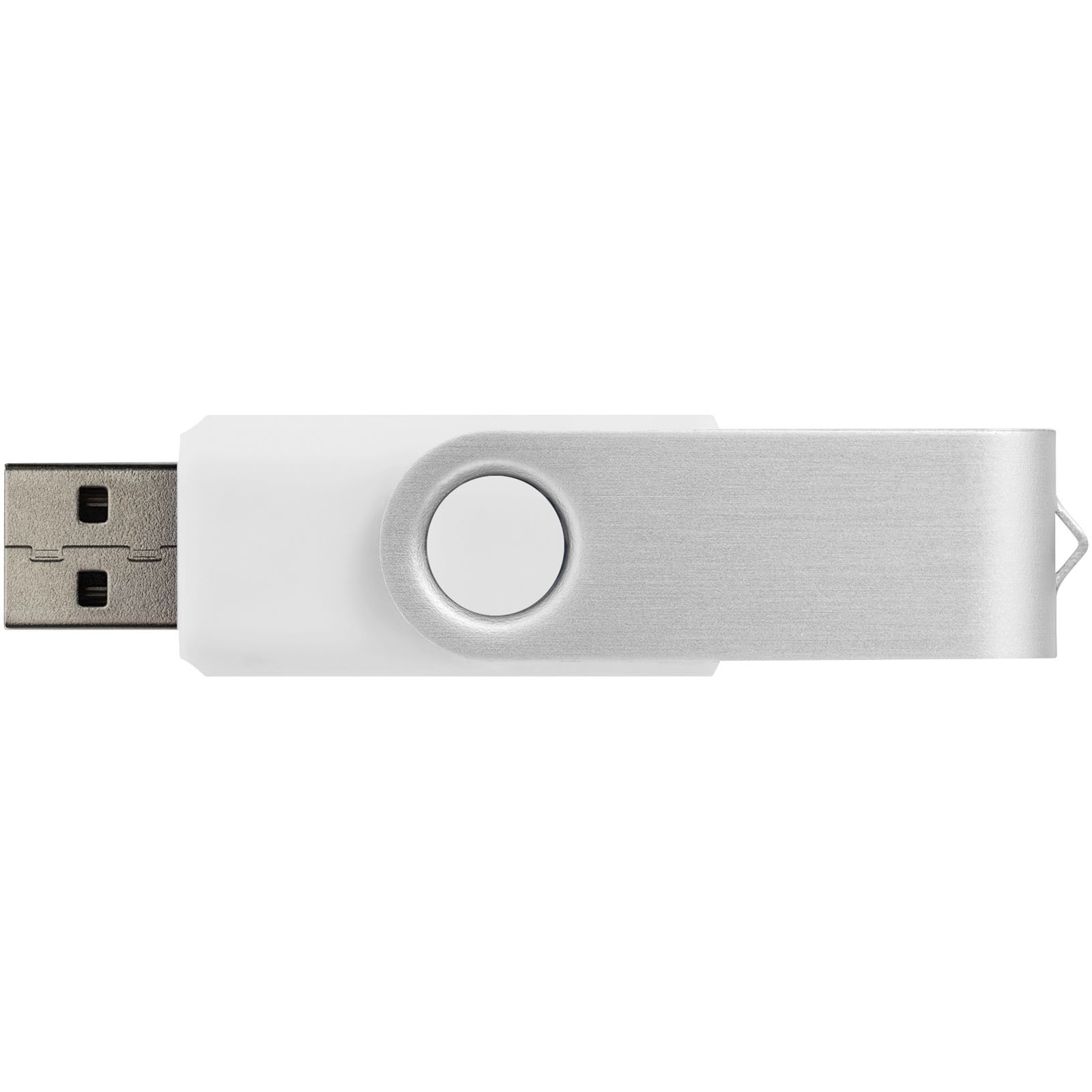 Rotate Doming USB-minne 3.0 - Vit, bakside