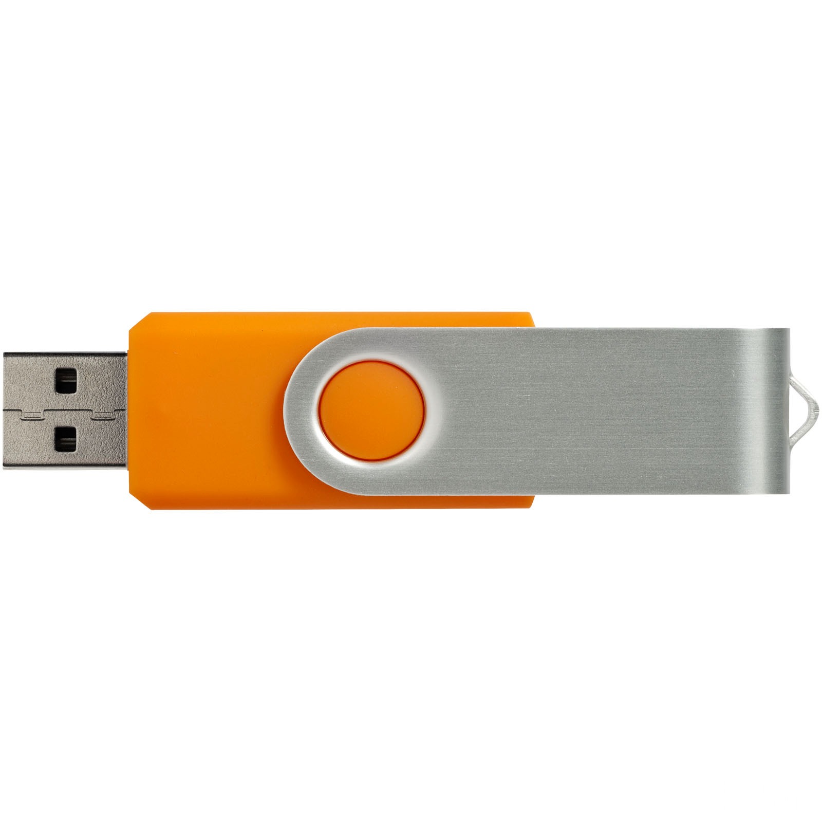Rotate Doming USB-minne - Orange, bakside