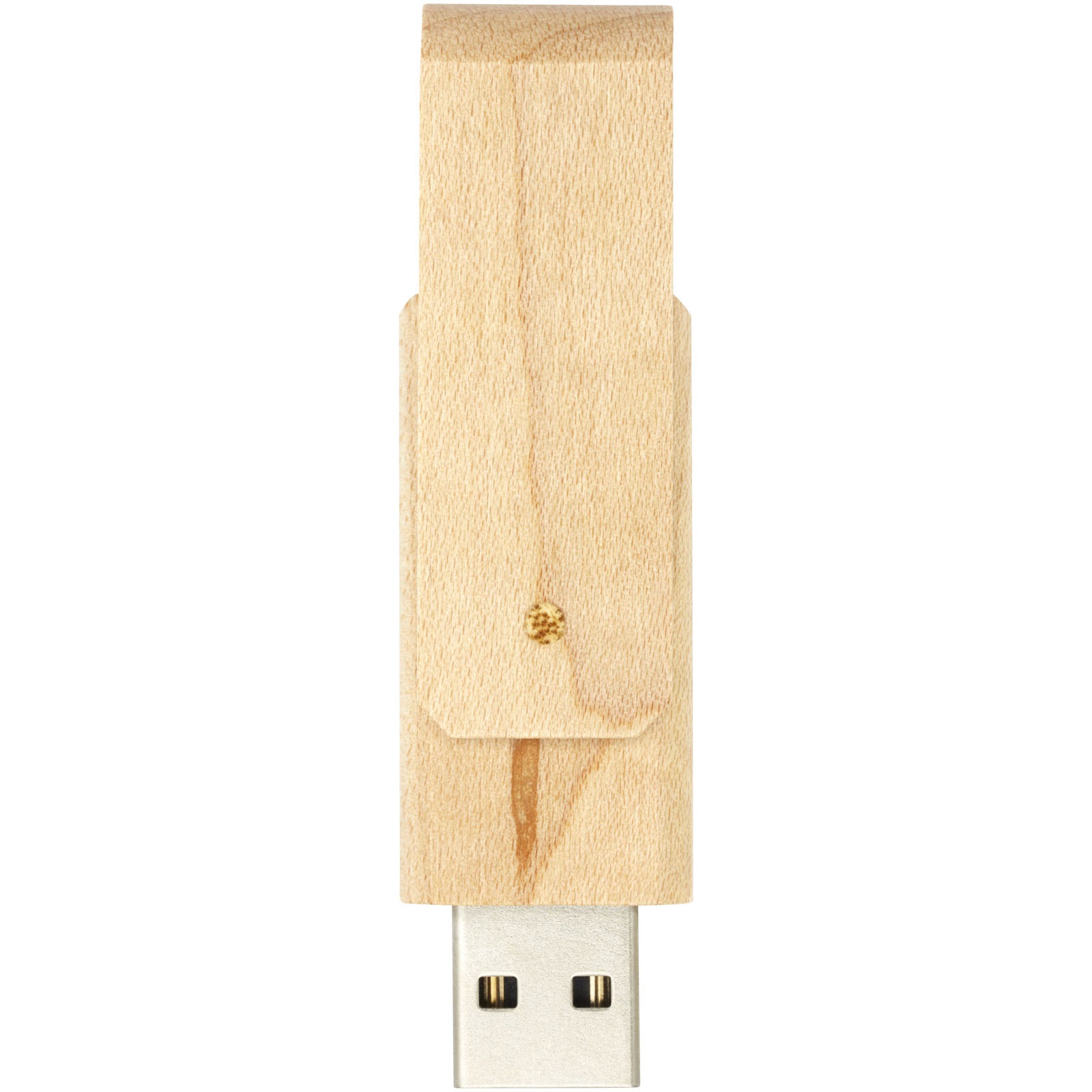 Rotate USB i tre - Ljusbrun, forside