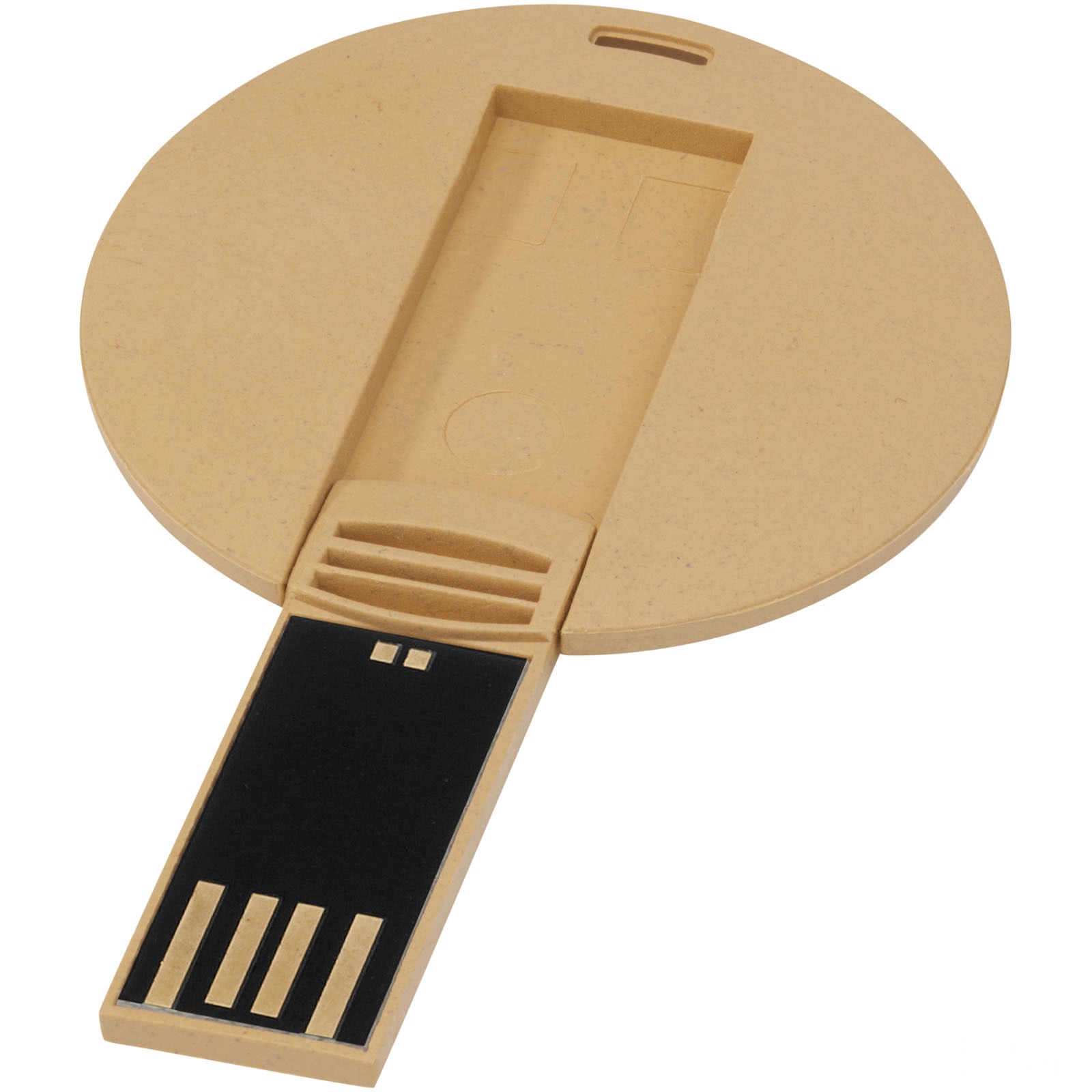 Rund nedbrytbar USB