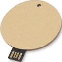 Rundt USB-minne 2.0 i resirkulert papir - bilde 1