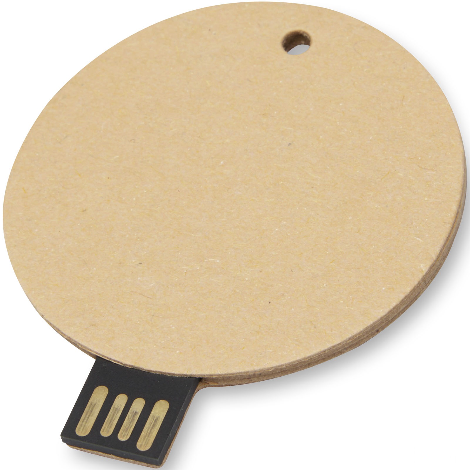 Rundt USB-minne 2.0 i resirkulert papir
