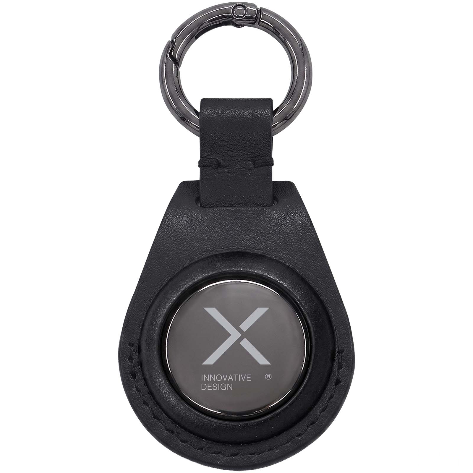 SCX.design A12 smart tag med nyckelring - Svart, framsida