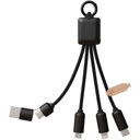 SCX.design C13 20 W 5-i-1-ladekabel med logo - bilde 1