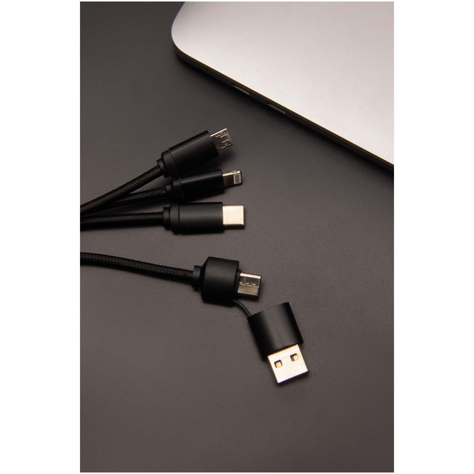 SCX.design C13 20 W 5-i-1-ladekabel med logo