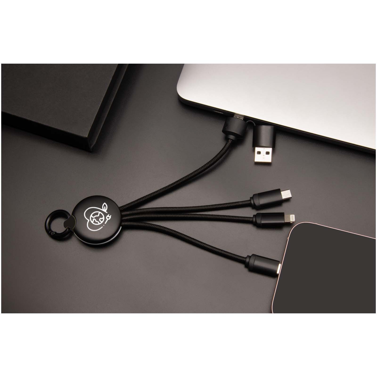 SCX.design C14 20 W 5-i-1-ladekabel med logo