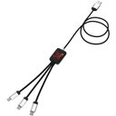 SCX.design C17 brukervennlig light-up kabel med logo - bilde 2
