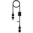 SCX.design C32 60 W ladekabel med strømbryter og opplyst logo - bilde 1