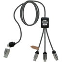 SCX.design C33 Type-C-ladekabel på 60 W med dobbeltbelyst logo - bilde 3
