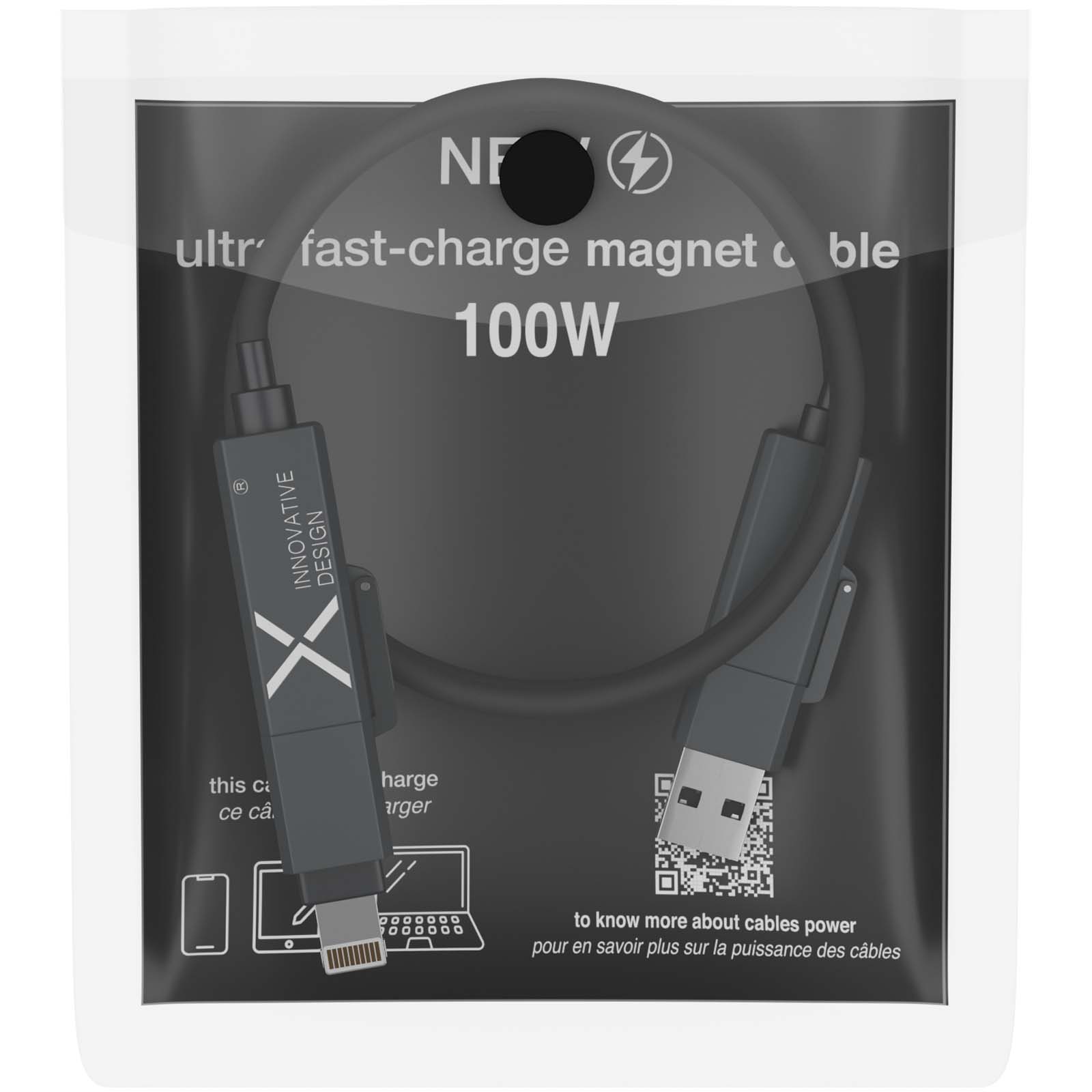 SCX.design C59 100W magnetic silicone charging cable