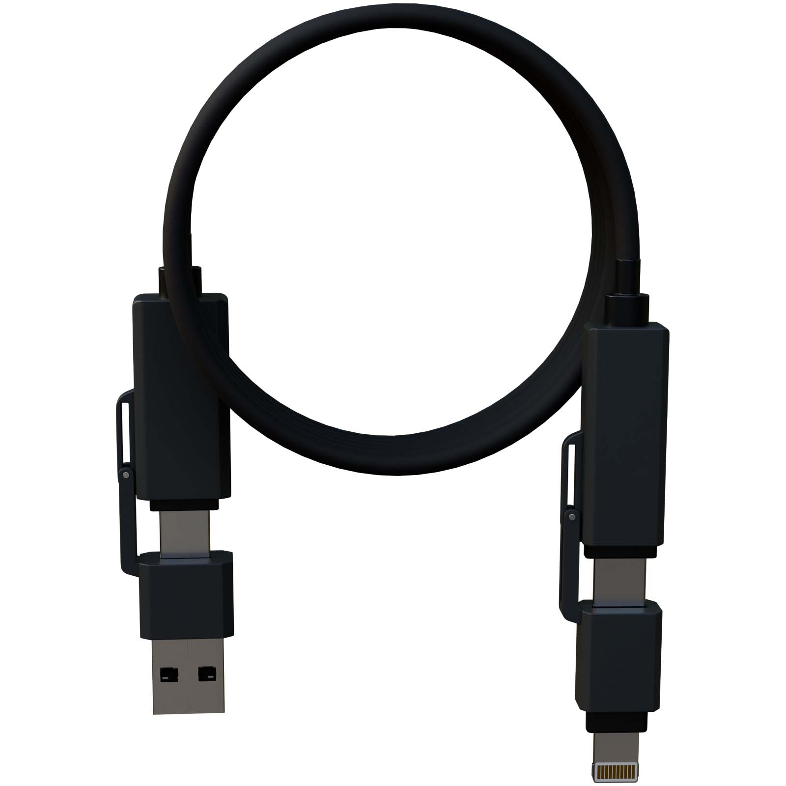 SCX.design C59 100 W ladekabel av magnetisk silikon