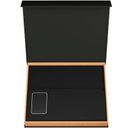 SCX.design O18 A5-notatbok med 5 W trådløs 4 000 mAh powerbank og belyst logo - bilde 1