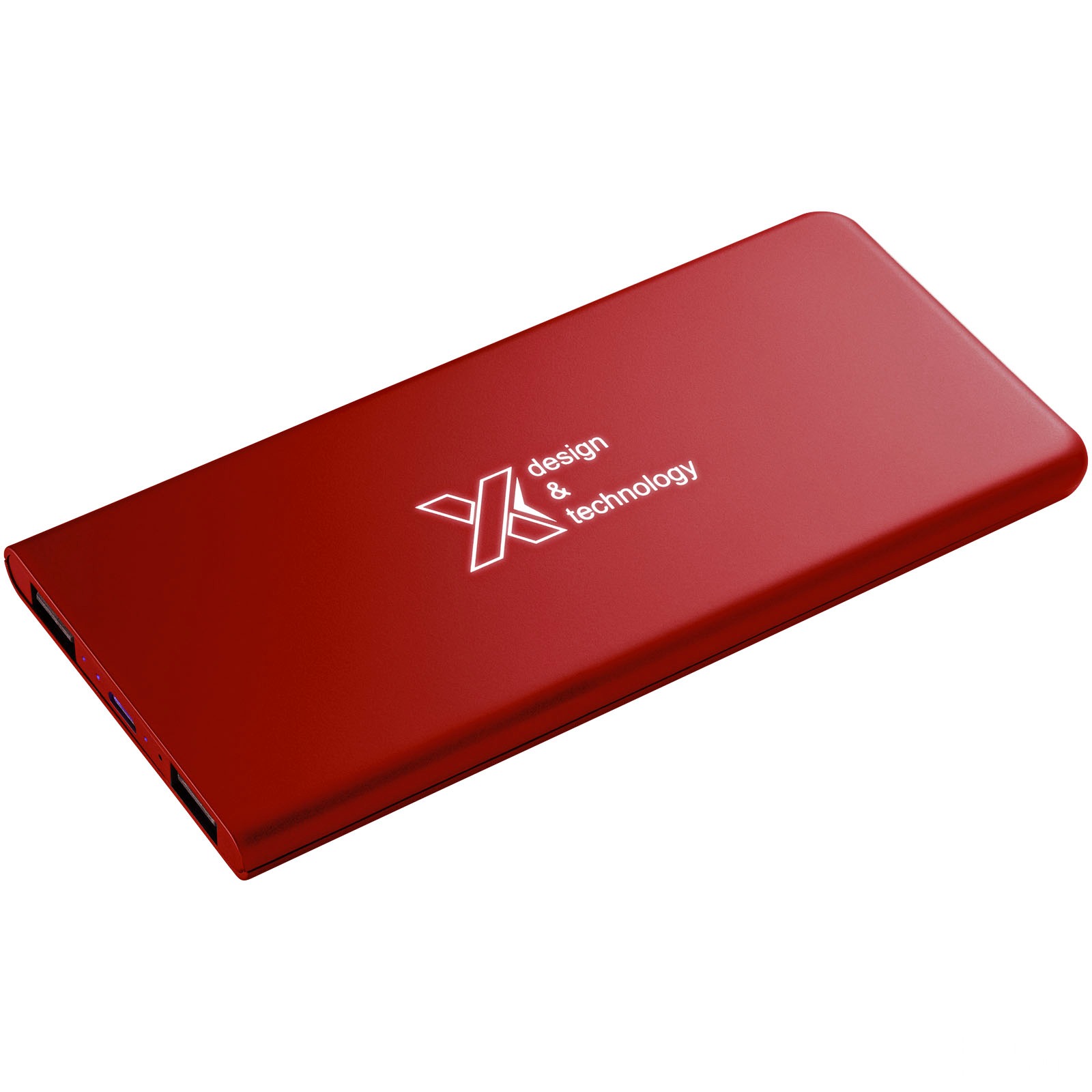 SCX.design P15 light-up 5000 mAh powerbank med logo