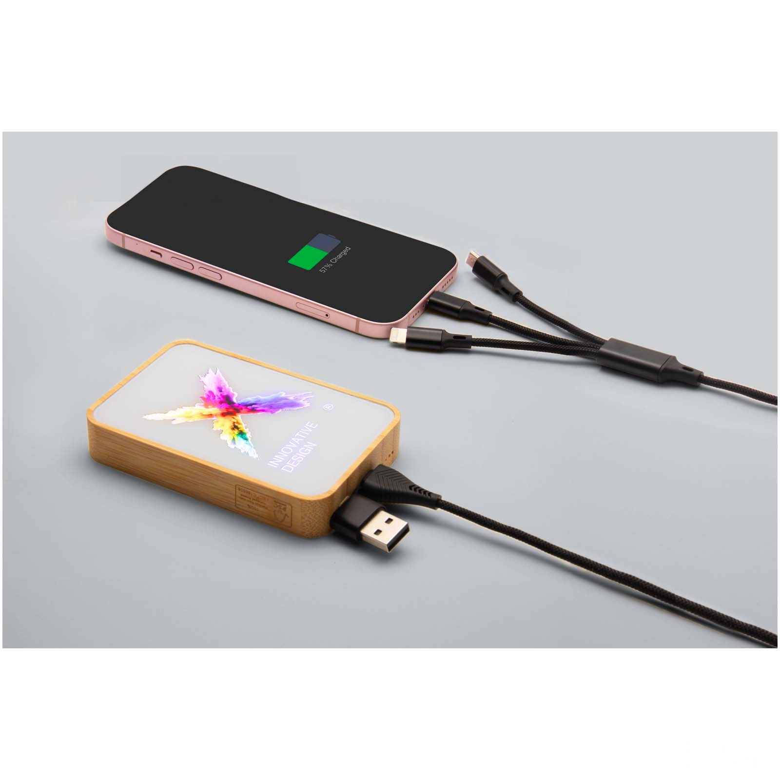 SCX.design P26 15W 5 000 mAh MagSafe powerbank av tre