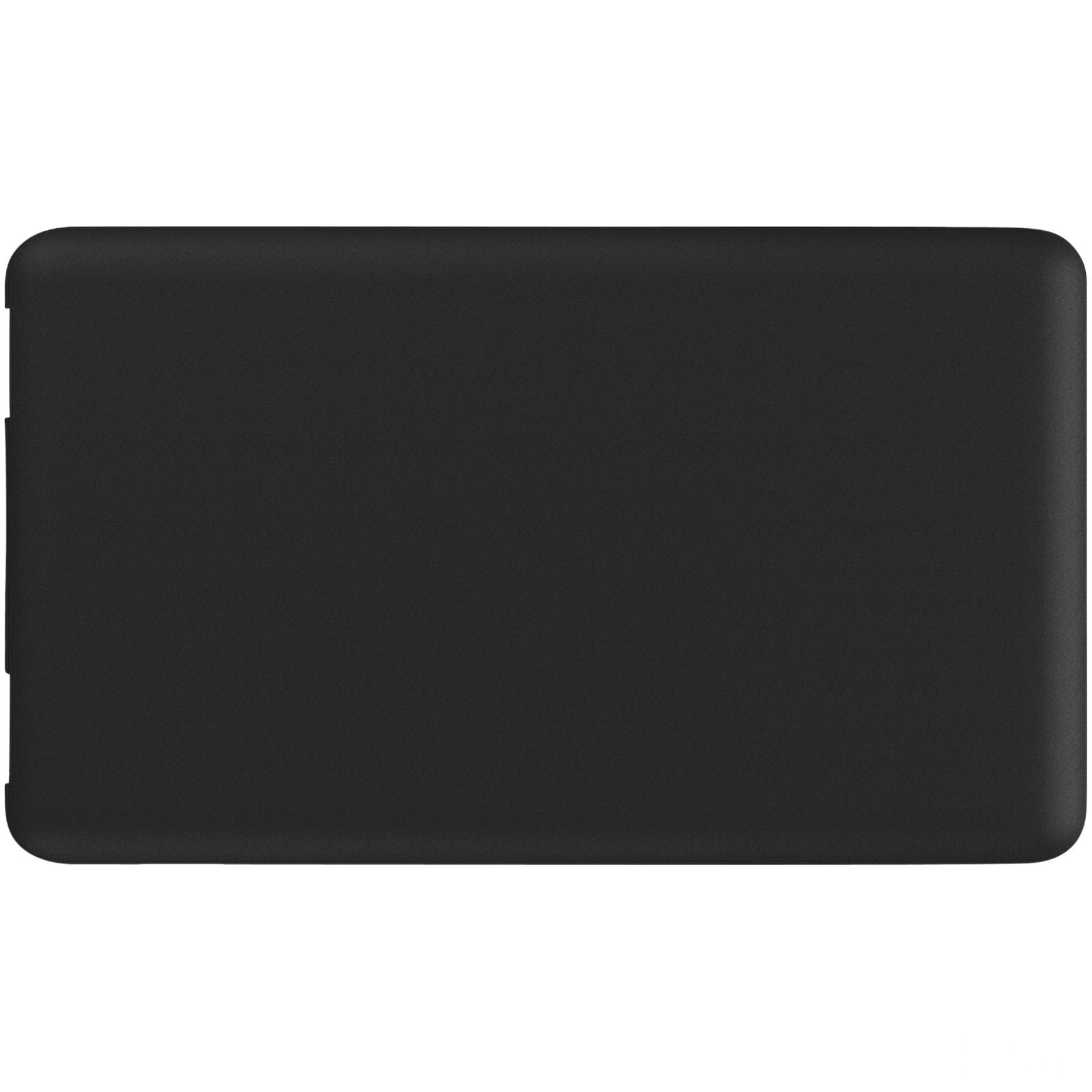 SCX.design P29 soldrevet 5000 mAh powerbank i pocketformat - Svart, forside