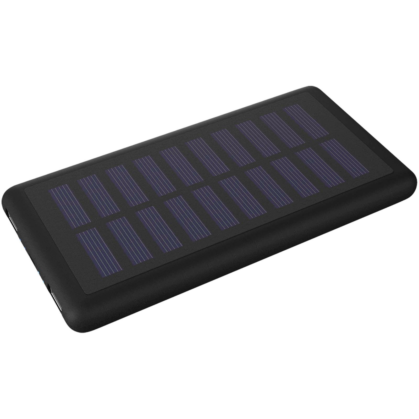 SCX.design P30 light-up 8000 mAh solcelledrevet powerbank med logo