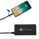 SCX.design P30 light-up 8000 mAh solcelledrevet powerbank med logo - bilde 4