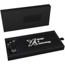 SCX.design P30 light-up 8000 mAh solcelledrevet powerbank med logo - bilde 7