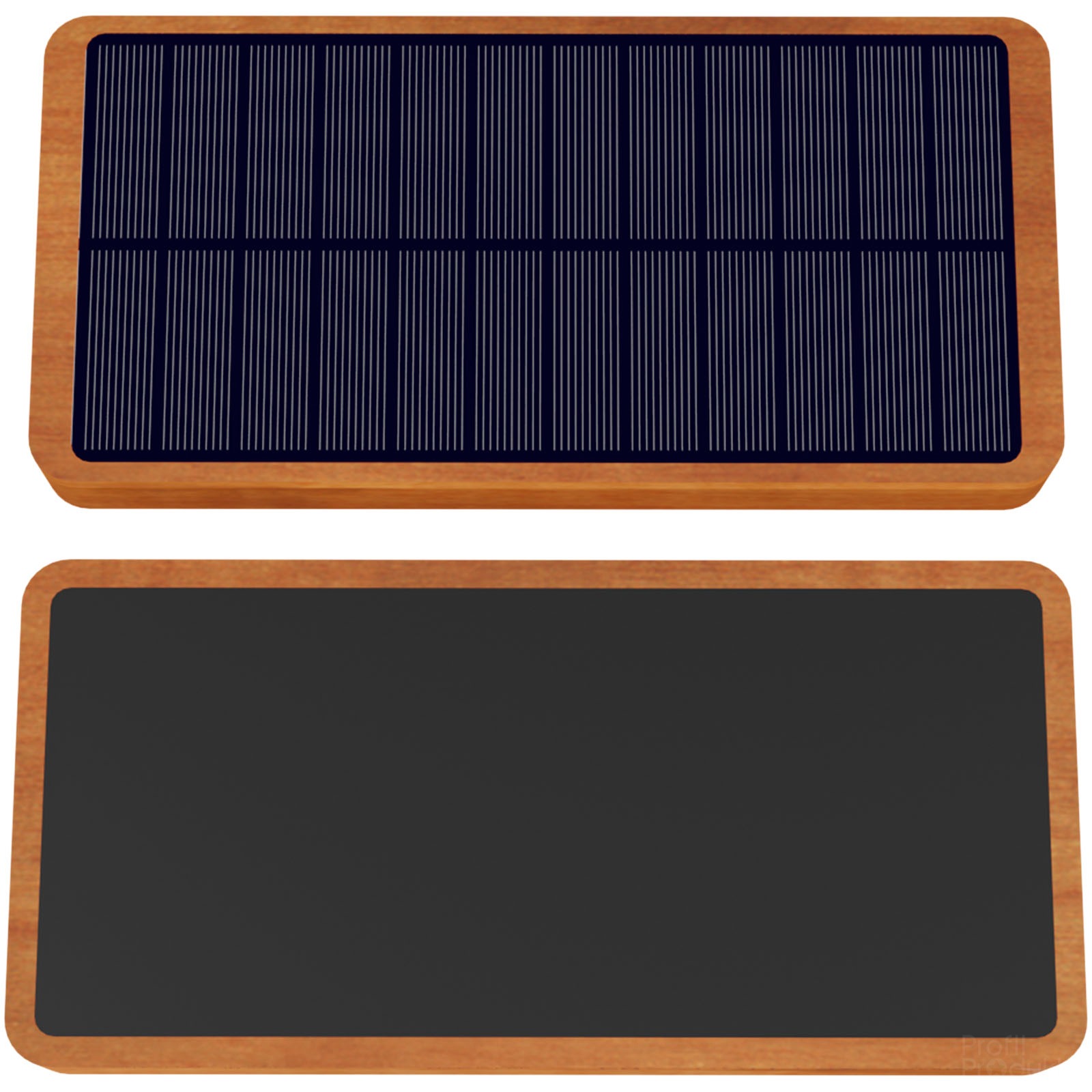SCX.design P32 soldrevet powerbank på 10 000 mAh - Trä, forside