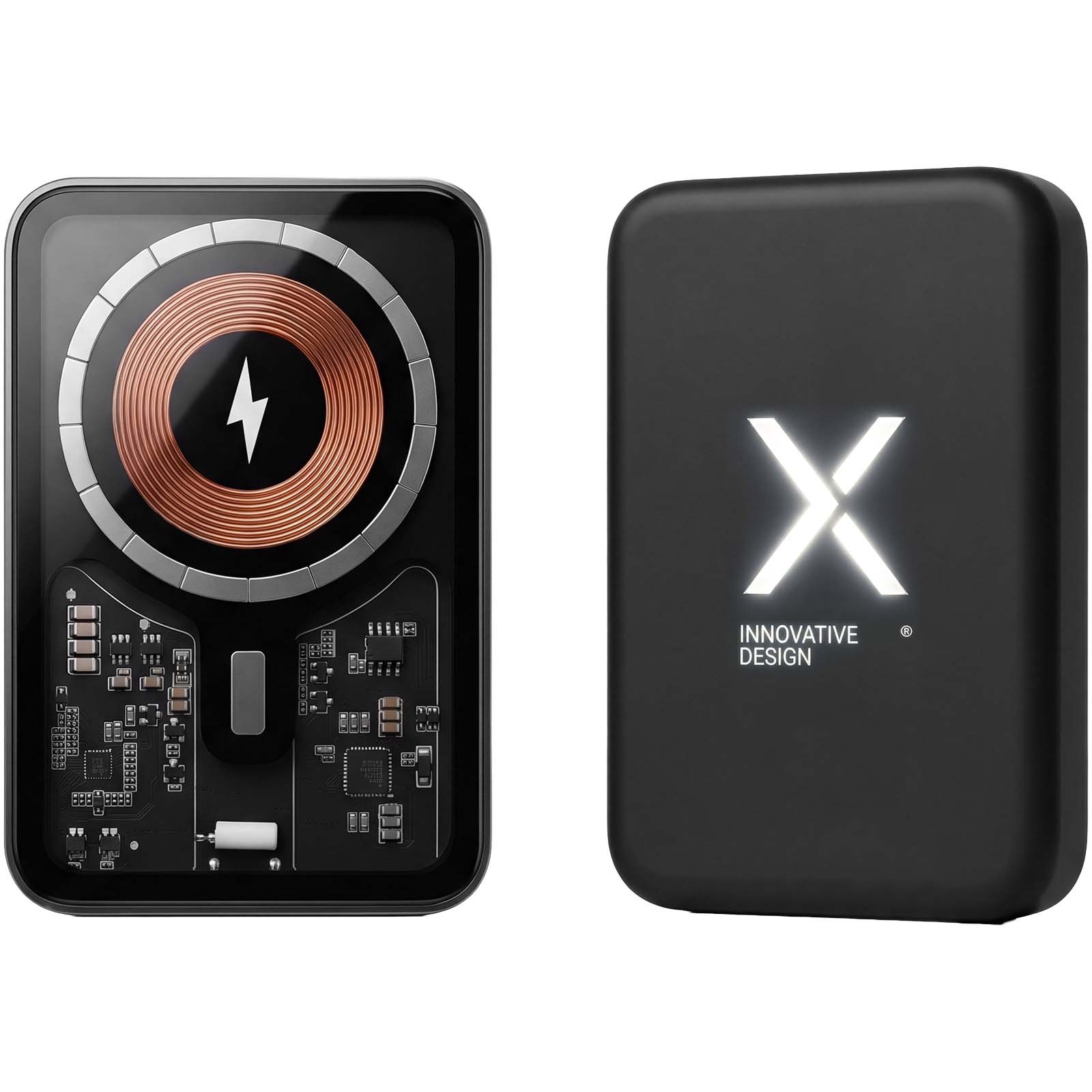SCX.design P42 MagLED 10 000 mAh magnetisk powerbank