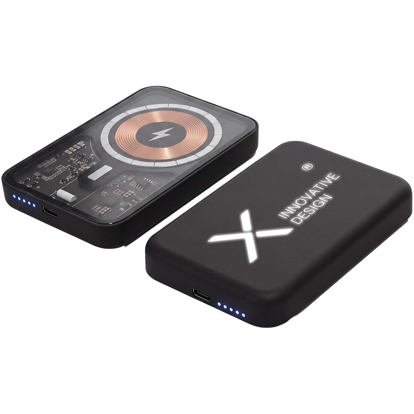 SCX.design P42 MagLED 10 000 mAh magnetisk powerbank