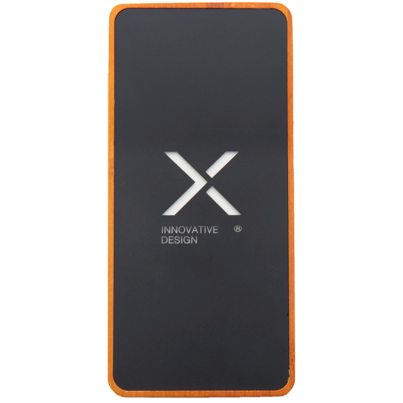 SCX.design P48 10 000 mAh magnetisk powerbank i tre 15 W - Trä, forside