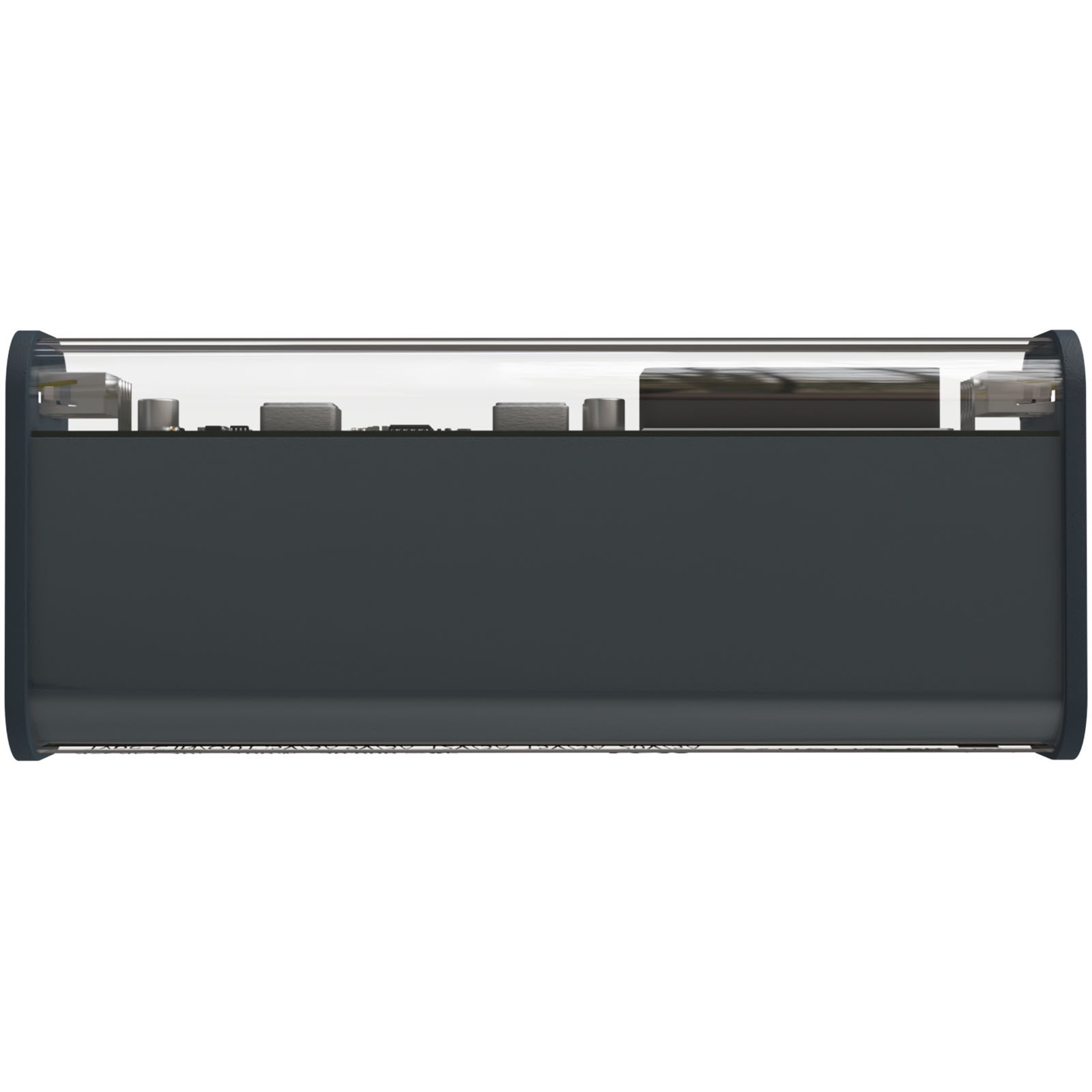 SCX.design P51 powerbank på 20 000 mAh - Transparent, forside