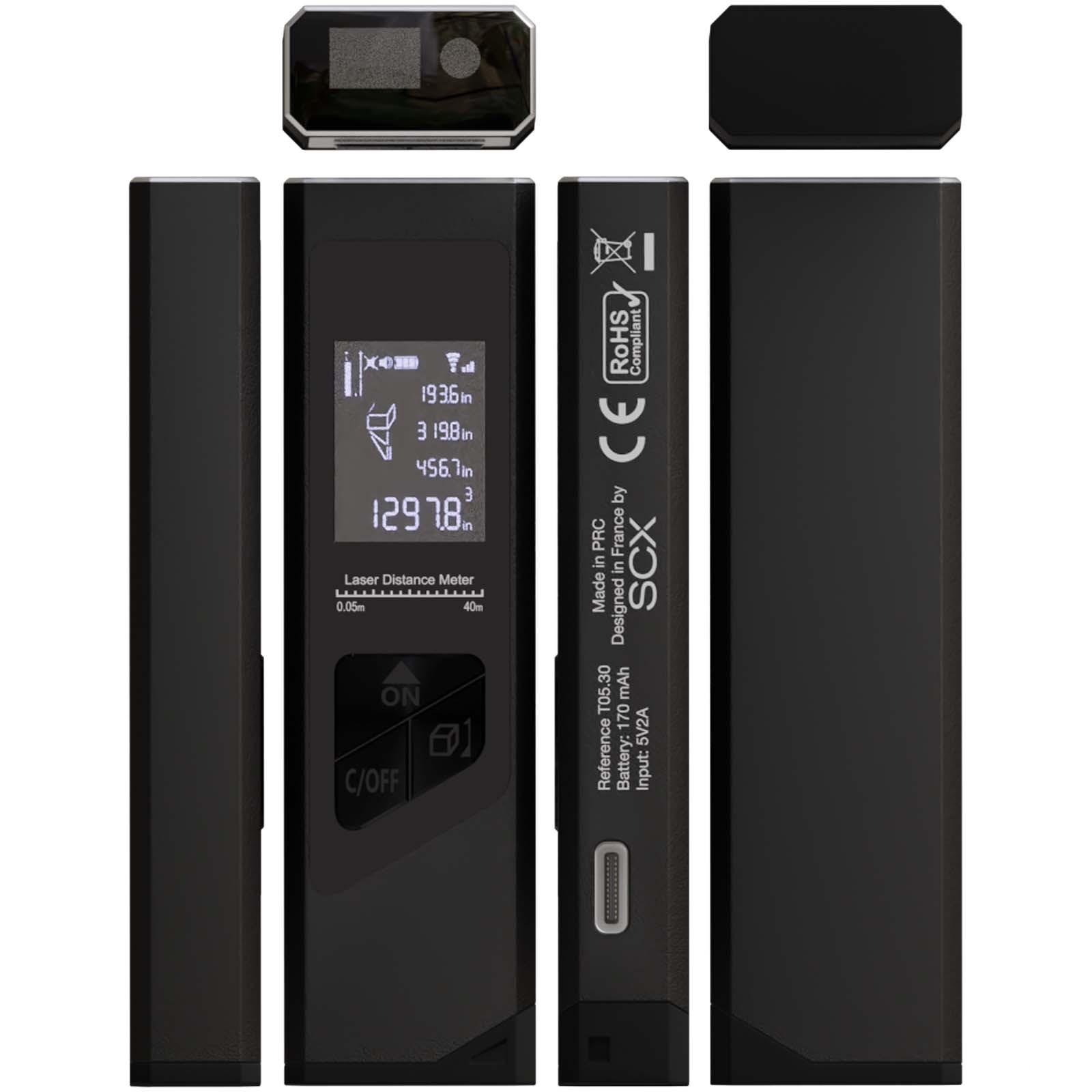 SCX.design T05 mini laser telemeter
