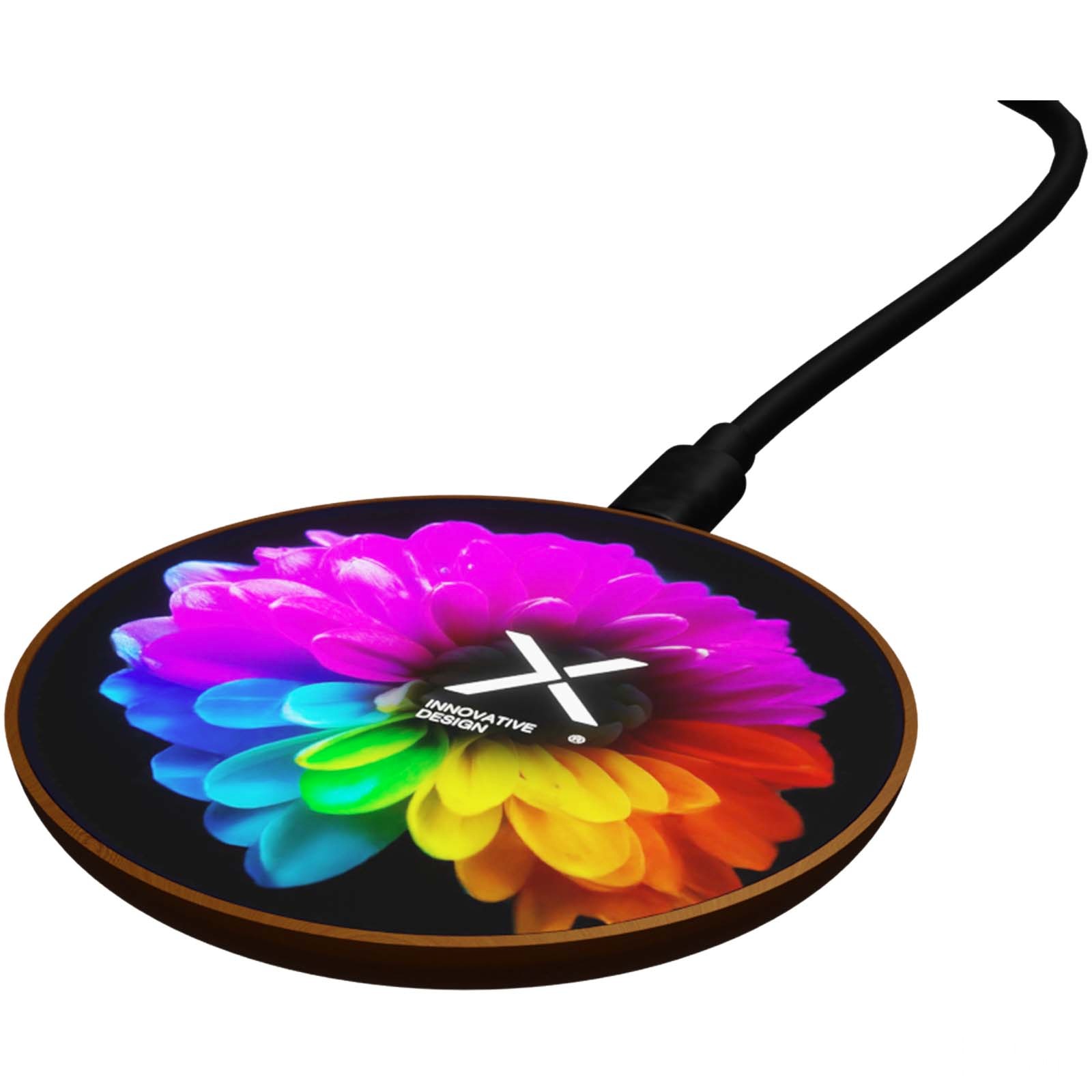 SCX.design W13 10 W trådlös laddningsstation i trä