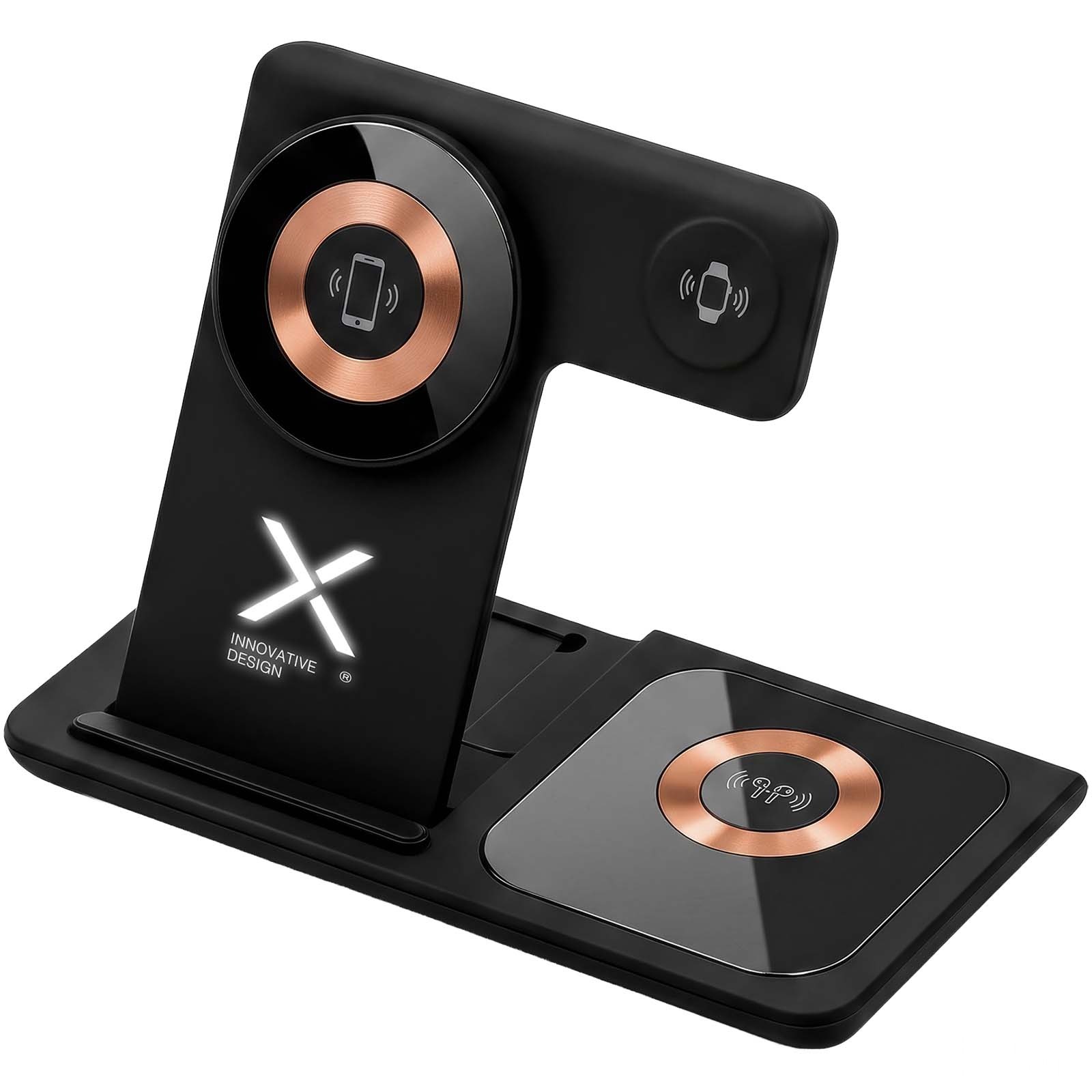 SCX.design W38 MagStand – trådlös laddningsstation 4-i-1