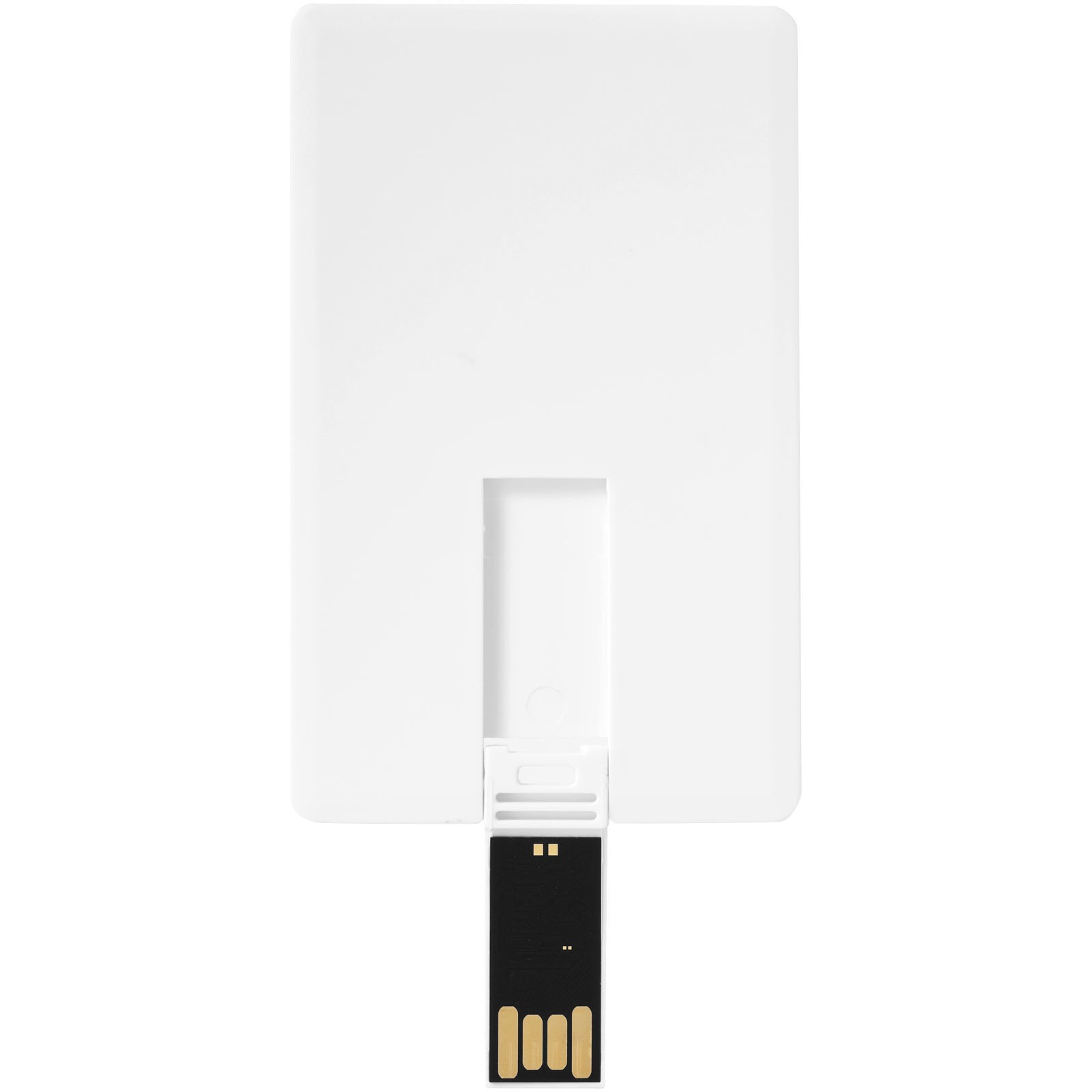 Slim USB-minne - Vit, forside