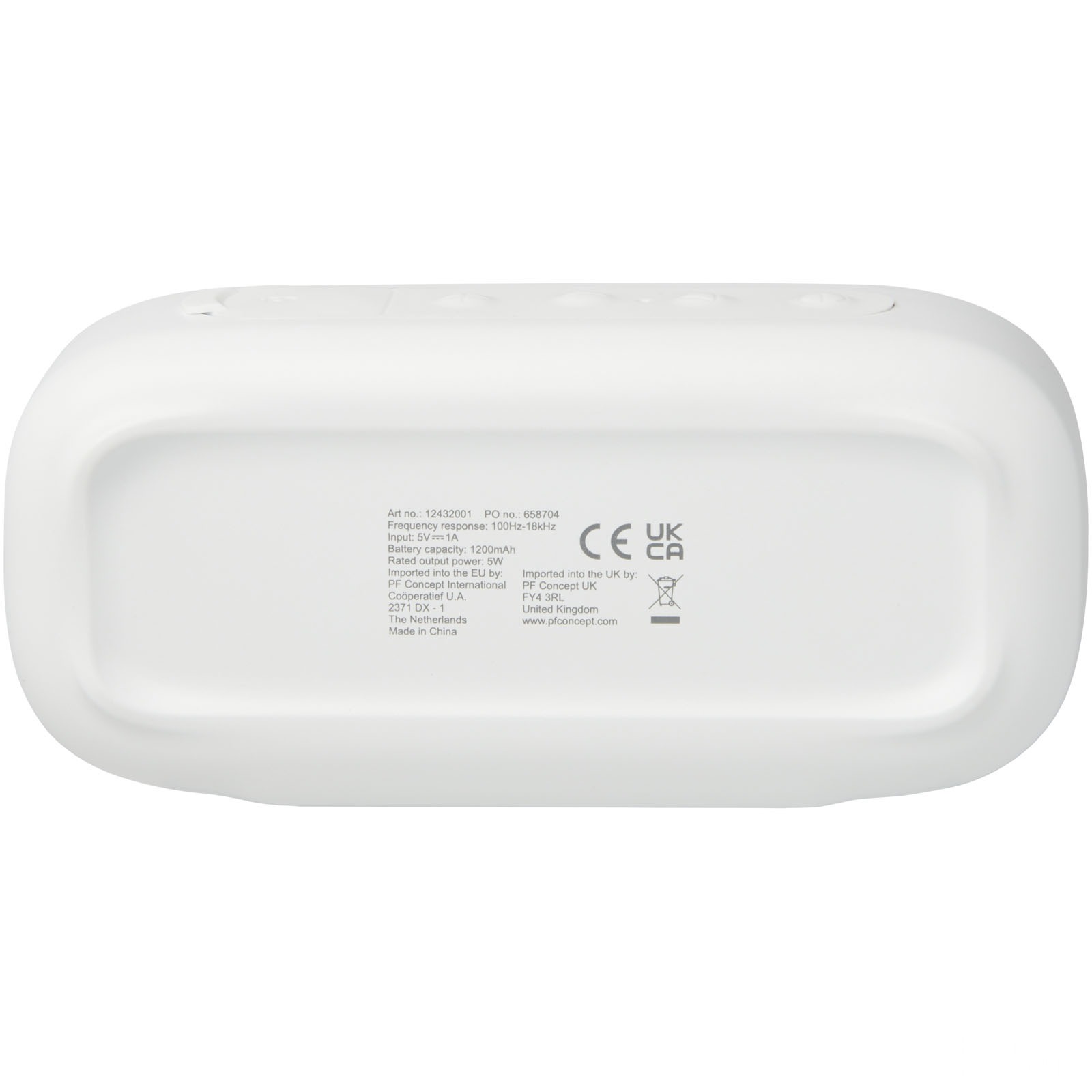 Stark 2.0 IPX5 Bluetooth®-högtalare på 5 W i återvunnen plast