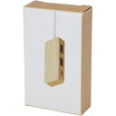Tapas USB-hub av bambus med logo - bilde 6