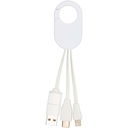 Troop 4-in-1 recycled plastic charging cable - image 3