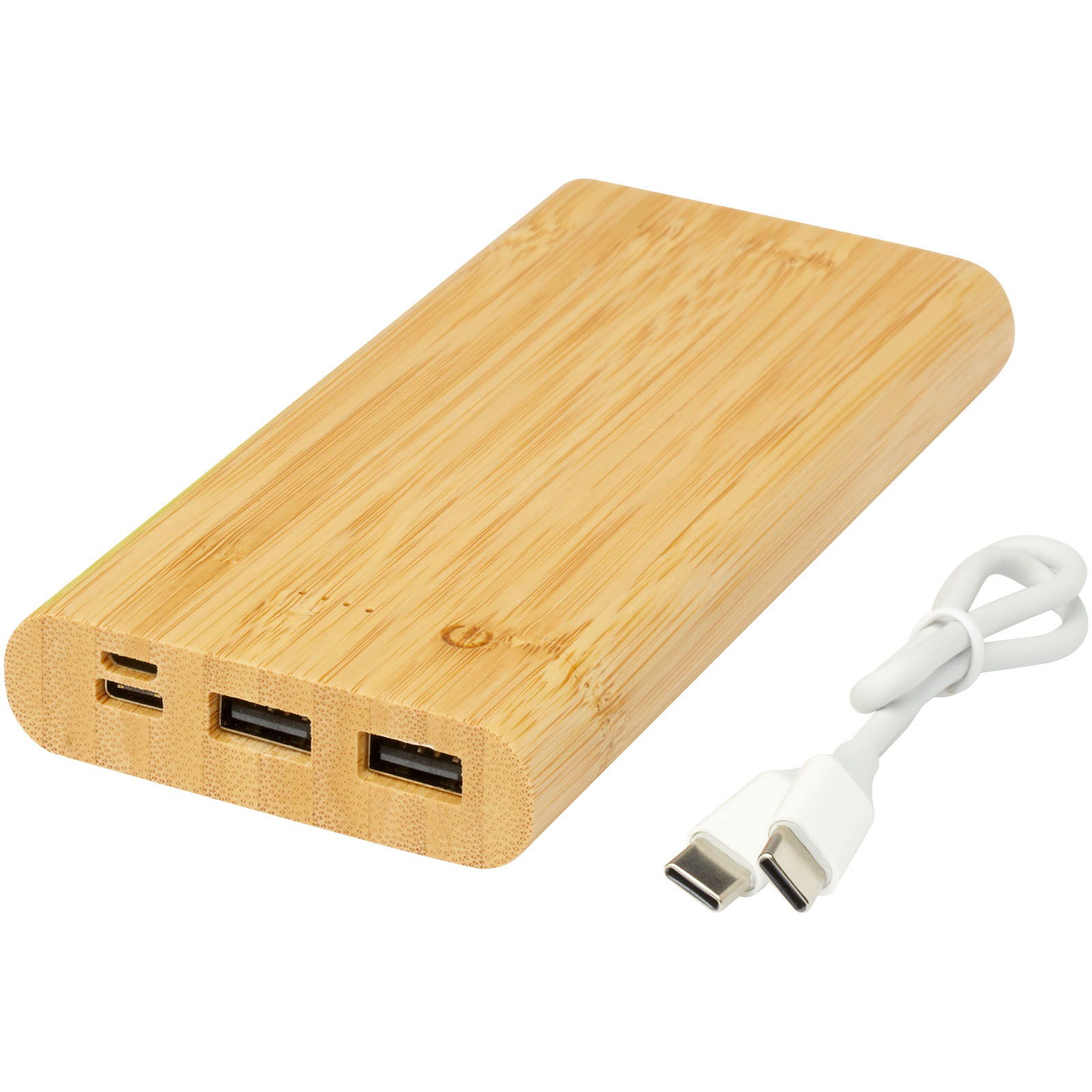 Tulda 10,000 mAh powerbank i bambu