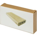Tulda 10 000 mAh powerbank i bambu med trykk - bilde 8