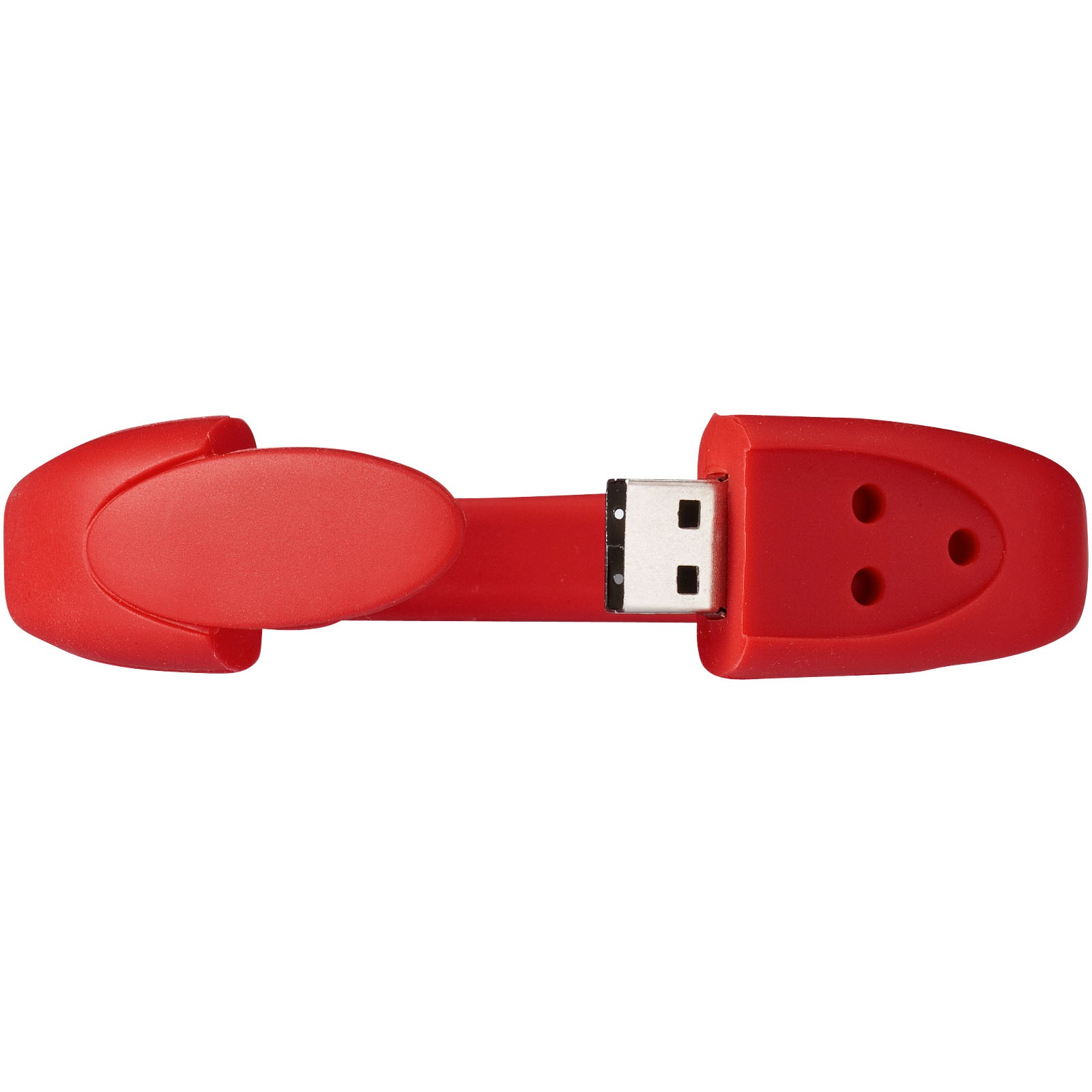 USB-armbånd - Röd, forside