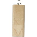 USB flash drive 2.0 in wood with key ring - image 2