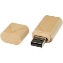 USB flash drive 2.0 in wood with key ring - image 1