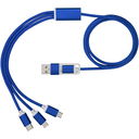 Versatile 5-in-1 Braided Charging Cable - image 1