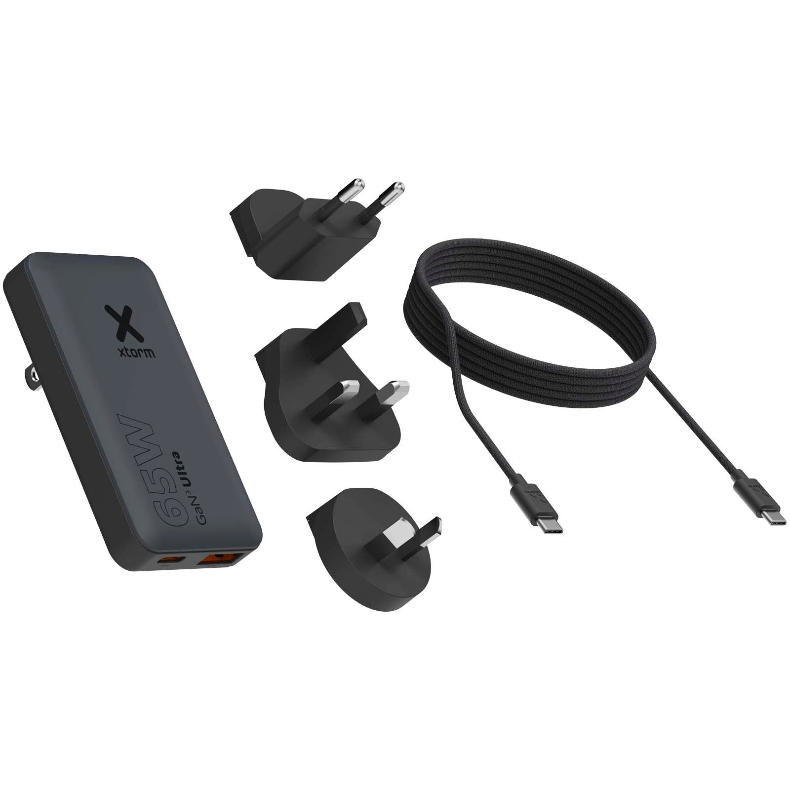 Xtorm 65W fast travel charger with cable and travel case set
