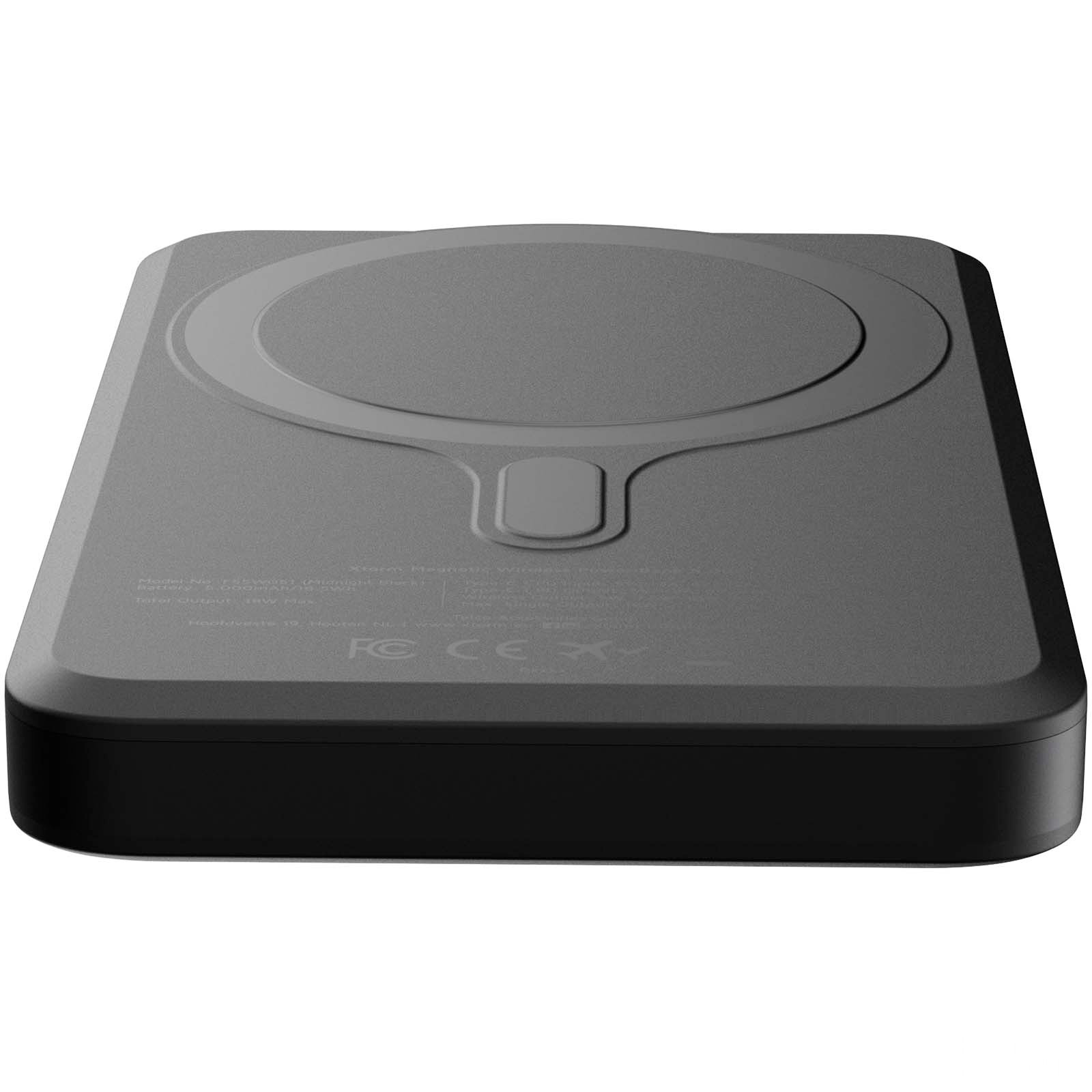 Xtorm FS5W051 magnetisk trådløs powerbank på 5 000 mAh med trykk
